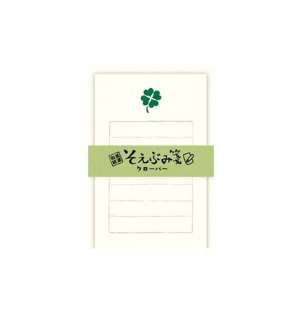Furukawa Shiko Letter set Clover Japanese Paper