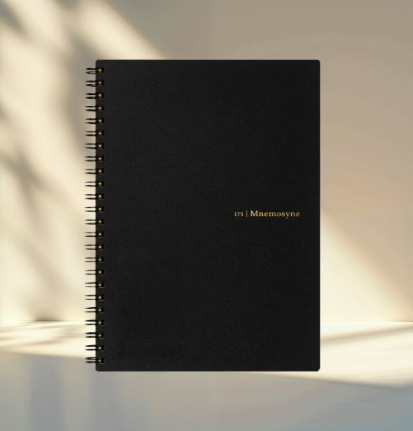 Maruman Spiral Notebook Mnemosyne 8mm (A5, Horizontal Ruled)