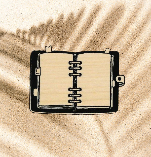 KODOMO NO KAO System Notebook Ink Stamp
