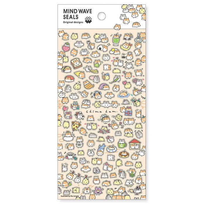 Mind Wave Original Designs Sticker Sheet - Chimahamu