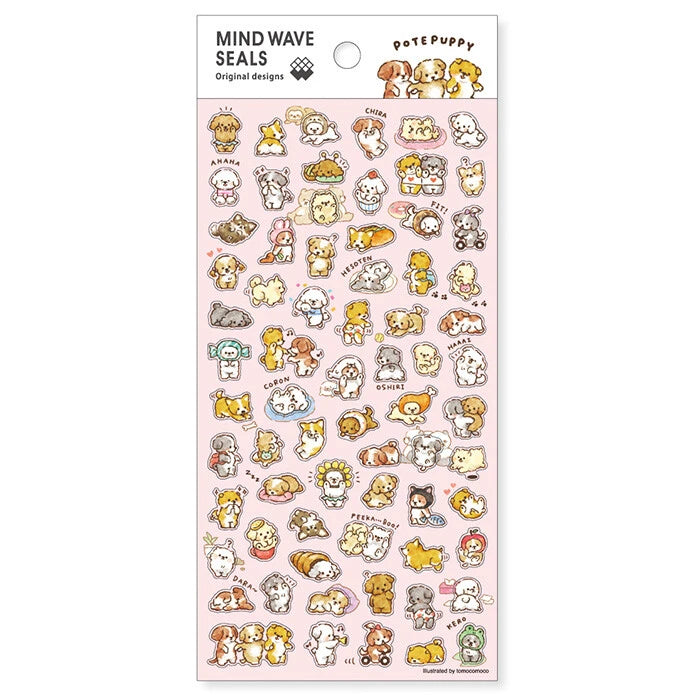 Mind Wave Original Designs Sticker Sheet - POTEPUPPY