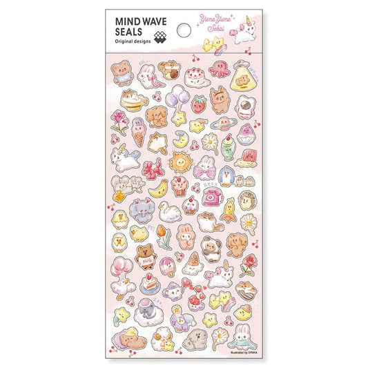 Mind Wave Original Designs Sticker Sheet - Yume Yume Sekai