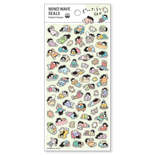 Mind Wave Original Designs Sticker Sheet - Hanging Lose Holiday