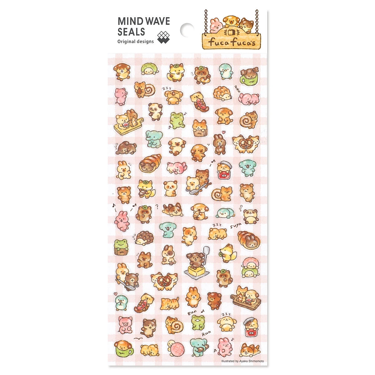 Mind Wave Original Designs Sticker Sheet - Fuca Fuca's