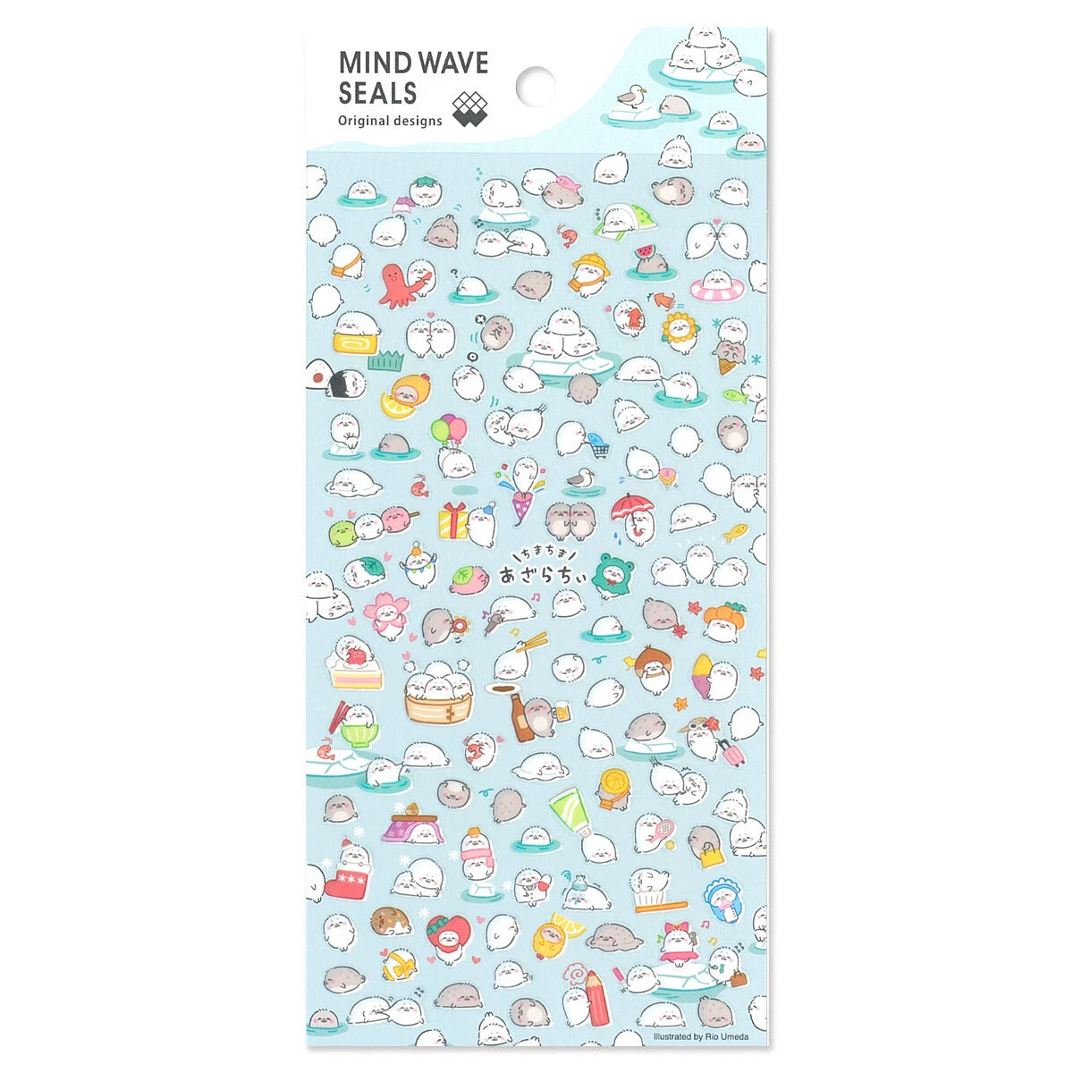 Mind Wave Original Designs Sticker Sheet - Chimachimachi Azarachii
