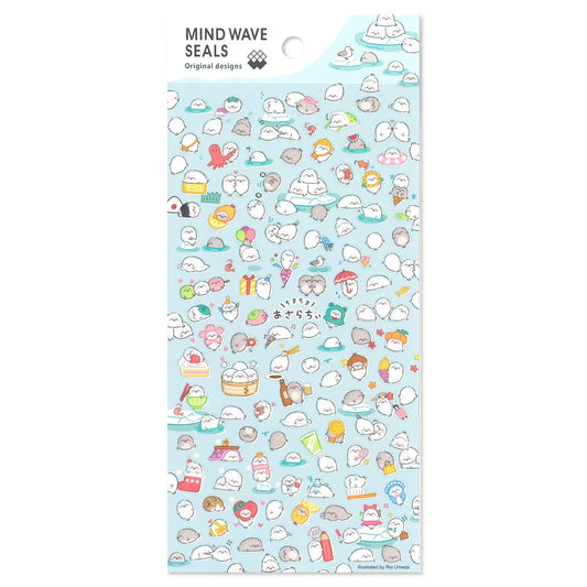 Mind Wave Original Designs Sticker Sheet - Chimachimachi Azarachii