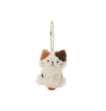 Fuku Fuku Nyanko Fukunyan Mascot Michelangelo Kitten Keychain