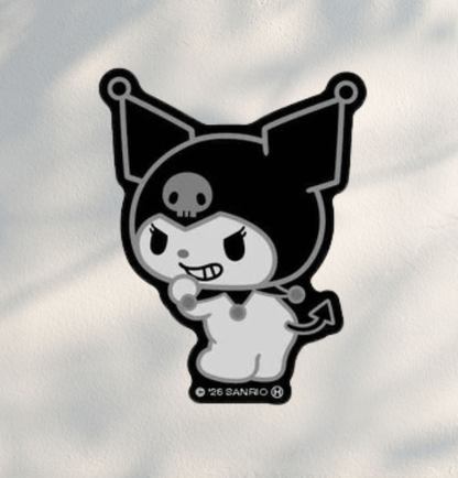 Sanrio 4~ / 102mm inches Stickers Characters Monochrome Series