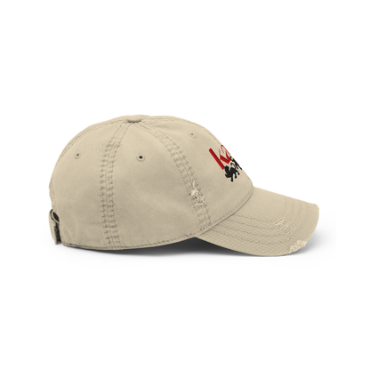 Kahli Distressed Baseball Dad Cap Hat