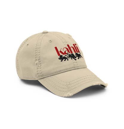 Kahli Distressed Baseball Dad Cap Hat