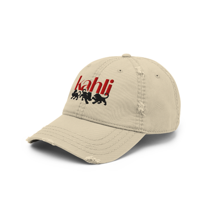 Kahli Distressed Baseball Dad Cap Hat