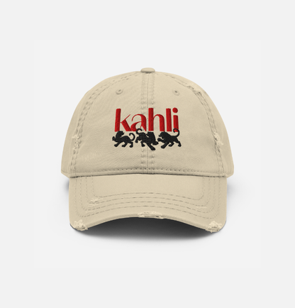 Kahli Distressed Baseball Dad Cap Hat