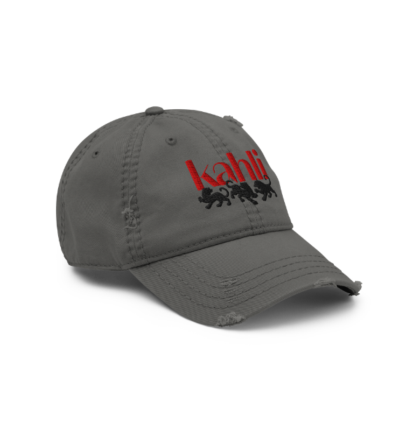 Kahli Distressed Baseball Dad Cap Hat