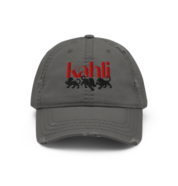 Kahli Distressed Baseball Dad Cap Hat