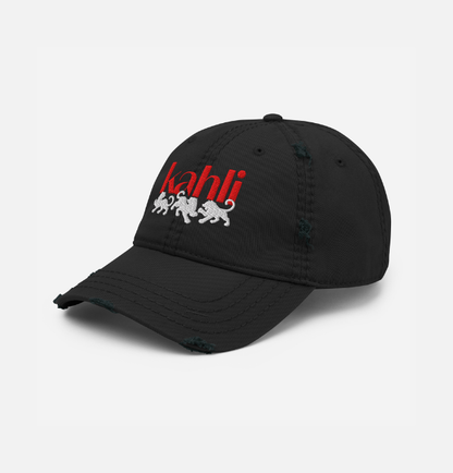 Kahli Distressed Baseball Dad Cap Hat