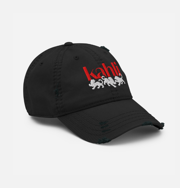Kahli Distressed Baseball Dad Cap Hat