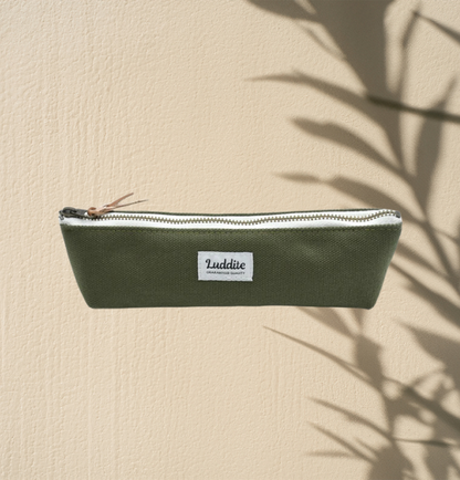 LUDDITE Co. Pen Case Canvas Standard 8-go
