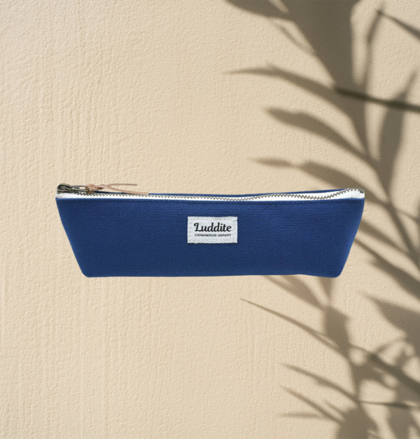 LUDDITE Co. Pen Case Canvas Standard 8-go