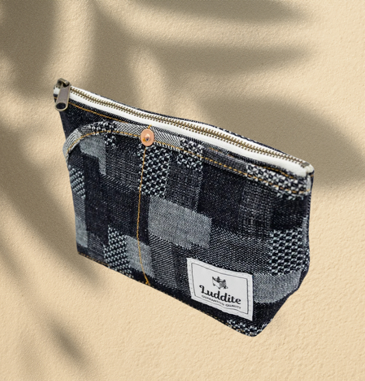 LUDDITE Co. Pen Case Canvas Boat Pouch