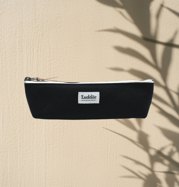 LUDDITE Co. Pen Case Canvas Standard 8-go
