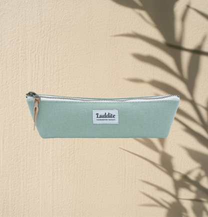 LUDDITE Co. Pen Case Canvas Standard 8-go