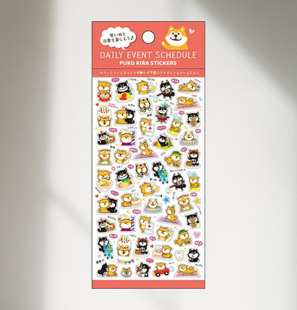 Pine Book Daily Event Schedule Stickers