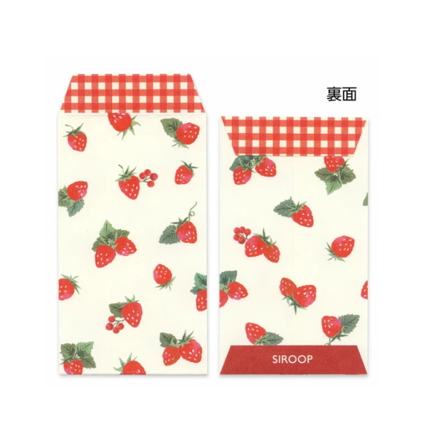 Fujinami Quail Strawberry Envelope
