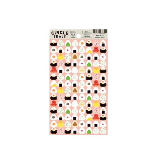 Seal RyuRyu Onigiri Sticker Sheet