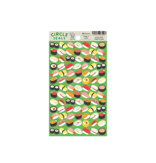 Seal RyuRyu Sushi Sticker Sheet