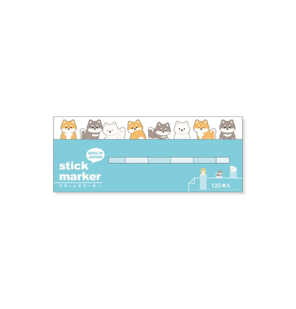 Mind Wave Sticky Notes Shiba Inu Stick Marker