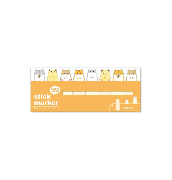 Mind Wave Sticky Notes Hamster Stick Marker