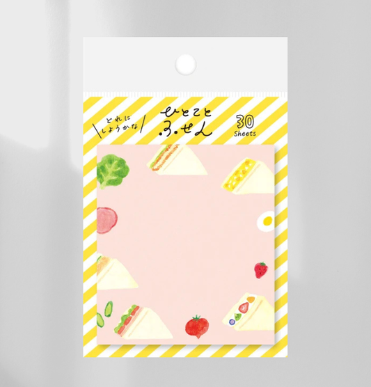 Furukawa Shiko Hitokoto Fusen Sticky Notes -  Sandwich