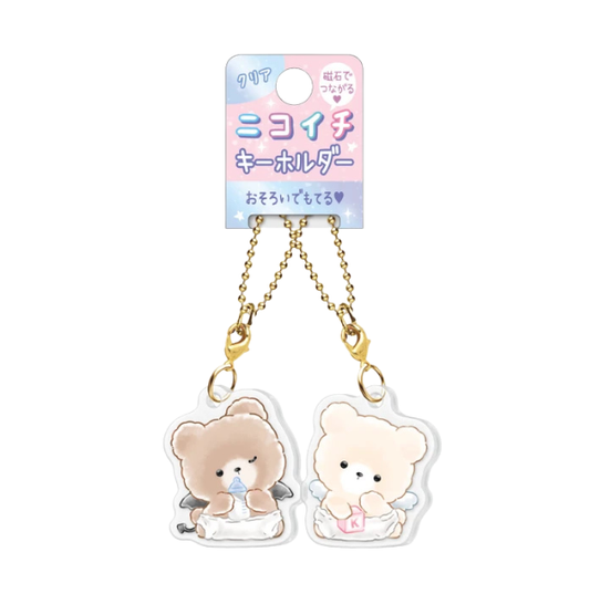 Crux Clear Kumataro Nicoichi Matching Keychain