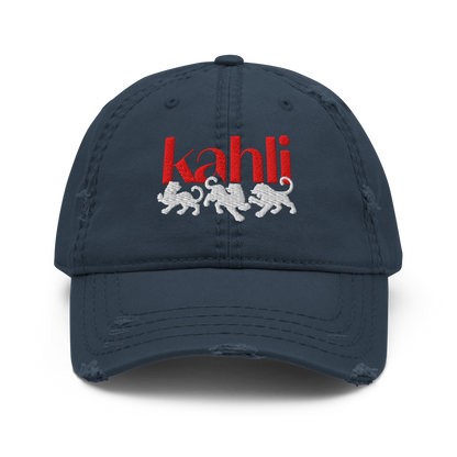 Kahli Distressed Baseball Dad Cap Hat