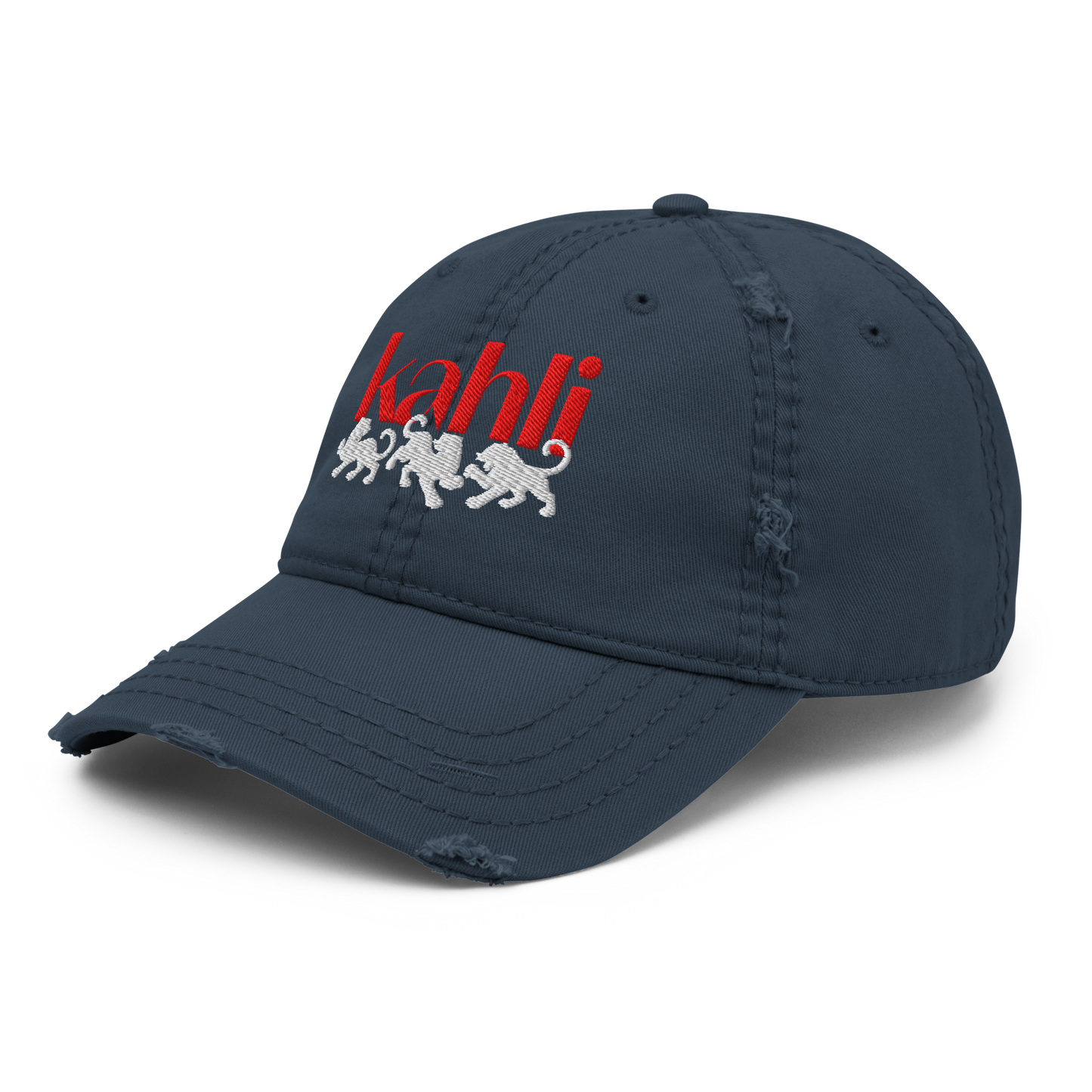 Kahli Distressed Baseball Dad Cap Hat