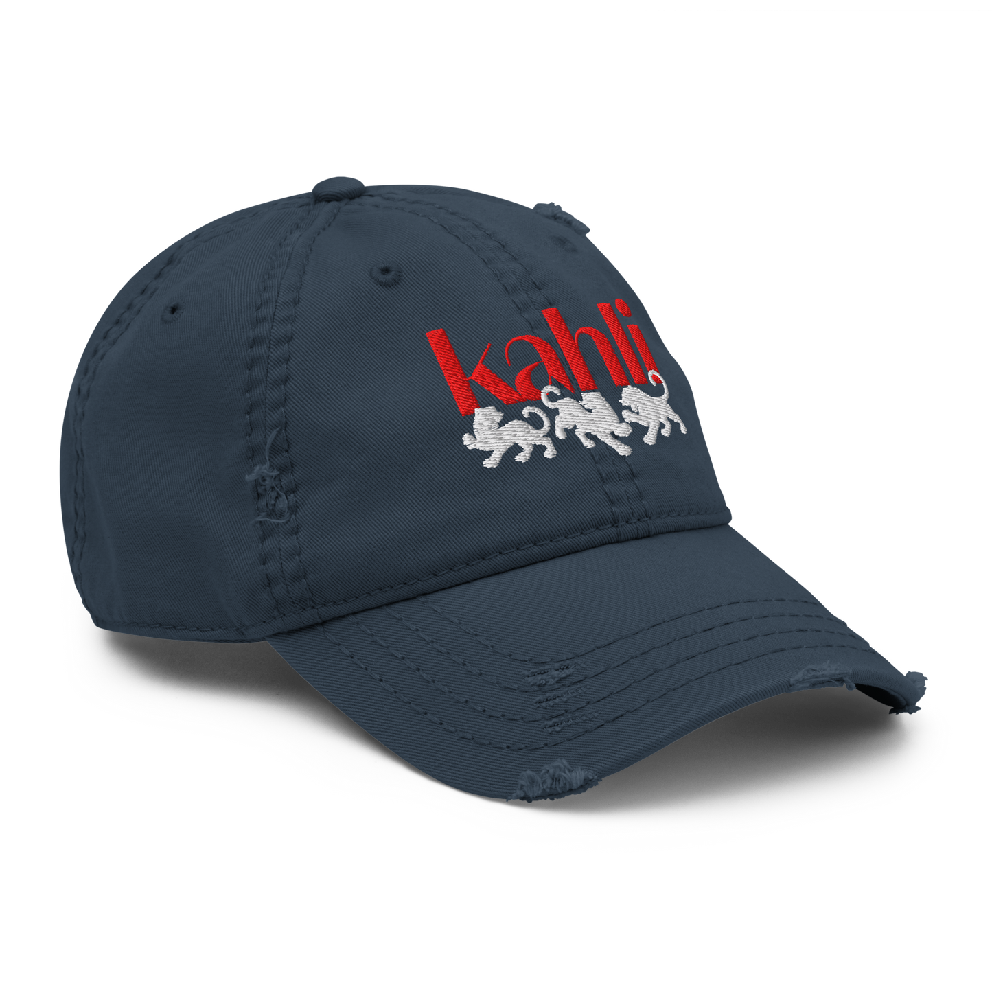 Kahli Distressed Baseball Dad Cap Hat