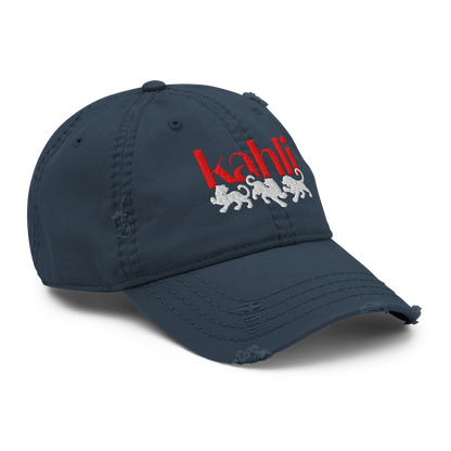 Kahli Distressed Baseball Dad Cap Hat