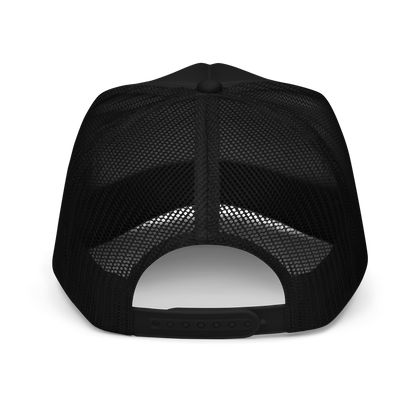Black Out Void Foam Trucker Mesh Hat