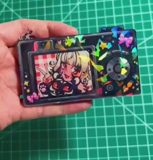 [ mingrix ] Double-Sided Digicam Acrylic Keychain